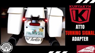 KURYAKYN ATTO Turning Signal adapter REVIEW 2020 INDIAN CHALLENGER [upl. by Ruenhs]