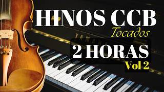 CCB  2 Horas de Hinos Tocados Orquestra Vol 2 [upl. by Kendricks151]