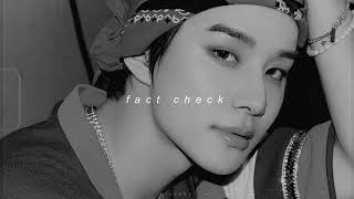 nct 127  fact check sped up  reverb [upl. by Liatrice622]