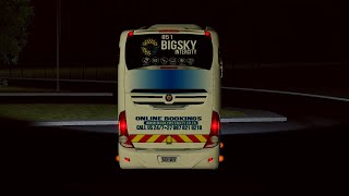 Brazilian Roads Aboard  BigSky Intercity Bus Company Under Intercape [upl. by Druce6]