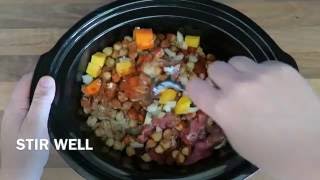 Slow Cooker Lamb Tagine Recipe [upl. by Ahsieyt707]