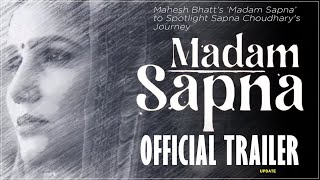 Madam Sapna Official Trailer Update  Sapna Choudhary  Sapna Choudhary Biopic Teaser  Sapna Songs [upl. by Nilrev]