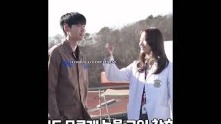 Lee Jong Suk amp Yoona cuteiii momentsBig Mouth leejongsuk yoona bigmouth blueberryedit [upl. by Izzy849]