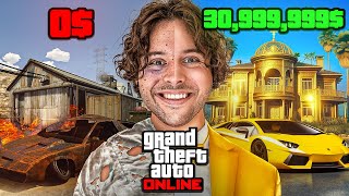 Kupuje NAJTAŃSZE vs NAJDROŻSZE DOMY w GTA V Online Wydałem Dużo [upl. by Eirroc717]