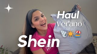 🧚🏼‍♀️HAUL de SHEIN para este VERANO 🏖️🐚🌸 Te MUESTRO cómo queda puesto TODO [upl. by Anirol]