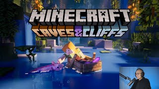 knify REACTS Minecraft Caves amp Cliffs Update Part II  Official Trailer [upl. by Orlanta296]