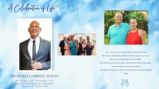 A Celebration Of Life Of Richard Gabriel Simon [upl. by Dachy738]