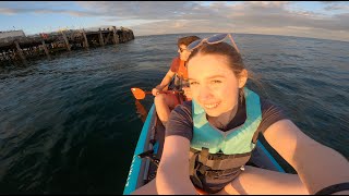 Itiwit X100 Drop Stitch Inflatable Kayak  Review and Maiden Voyage Portsmouth Southsea Decathlon [upl. by Standley]