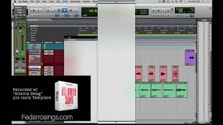 How to Record a Hook  Pro tools Template  Reputation Precedes Me by Fedarro [upl. by Majka]