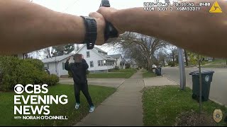 Video shows Akron police shooting teen who had toy gun [upl. by Yhprum]