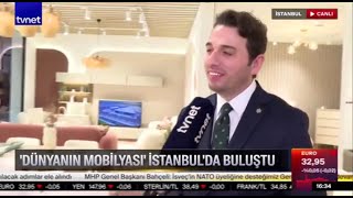 TVNet Canlı Yayını  Konfor Grup İcra Kurulu Üyesi Akın Can [upl. by Ushijima]