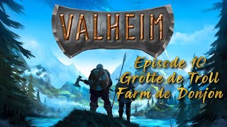 Rediffusion Valheim  Episode 10  Grotte de Troll  Farm de Coeur de Surtlings [upl. by Akiemahs]