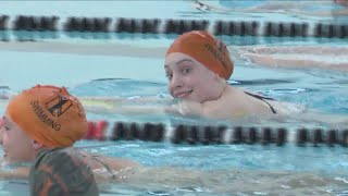 Kenna Malinowski heads to state swim meet for fourth time [upl. by Lauter]