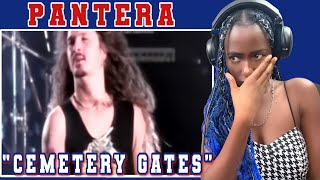 UNBELIEVABLE Pantera  Cemetery Gates  SINGER FIRST TIME EVER HEARING REACTION [upl. by Annahc]