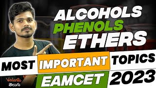 Alcohols Phenols Ethers  Oneshot  Chemistry  EAMCET 2023  Ajay Jummidi Sir  Vedantu Telugu [upl. by Ilak]