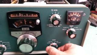 Heathkit SB401 Transmitter [upl. by Eleph171]