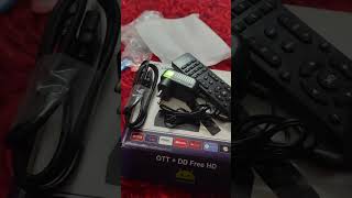 LRIPL Android OTT 4k DD free dish set top box unboxing 4k [upl. by Attaymik722]