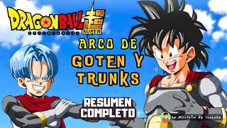 DRAGON BALL SUPER SAGA DE TRUNKS Y GOTEN  RESUMEN COMPLETO  Manga A COLOR Narrado [upl. by Gnivri114]