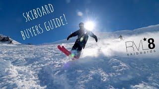 Ultimate Skiboard Guide  RVL8 Skiboards [upl. by Ynnal]