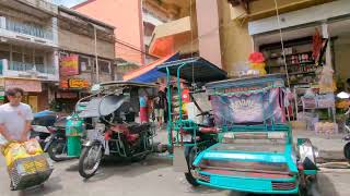 Tricycle Ride to SM Lucena City Philippines 🇵🇭 [upl. by Lahcsap32]