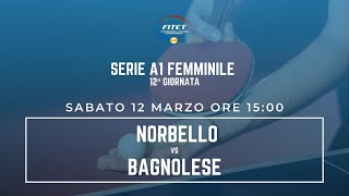 SERIE A1 F  Norbello  Bagnolese [upl. by Hendren779]