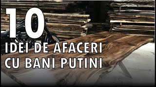 10 idei de afaceri cu bani putini  10 surse de venituri cu investitie mica [upl. by Attennyl]