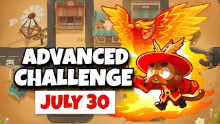 BTD6 Advanced Challenge  First Evil Challenge  July 30 2024 [upl. by Lowenstein]