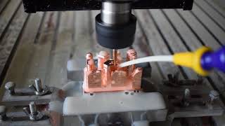 metal cnc milling machine for copper accuracy engraving [upl. by Lednor]