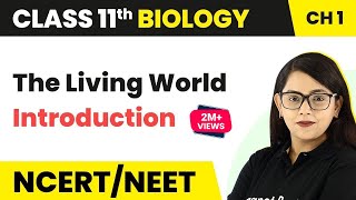 The Living World  Introduction  Class 11 Biology Chapter 1 NCERTCBSE [upl. by Aleen444]