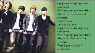 CNBLUE  I Dont Know Why with lyrics on screen  Ringtone [upl. by Padget]