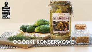 Jak zrobić 23 🥒 Ogórki konserwowe  Piwniczka Chomika [upl. by Ecerahs535]