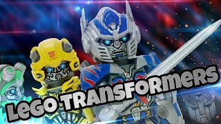 LEGO Transformers minifigures MOC [upl. by Nakeber]