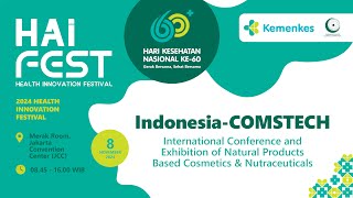 INACOMSTECH Intl Conference amp Exhibition of Natural Products Based Cosmetics amp Nutraceuticals [upl. by Aciretal]