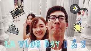 【美國VLOG】我在洛杉磯路上唱Car Karaoke ♥ LA Vlog Day 1amp2  ClumsyCynthia 黃可樂 [upl. by Naujd]