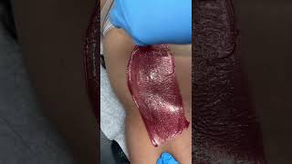 Mixing All Sexy Smooth Wax Colors  Waxing Armpit waxingqueenadventures [upl. by Mansfield]