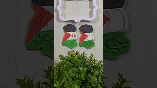 make a western sahara flag 🇪🇭🦜 Bird shape from clay 🇪🇭🇵🇸 satisfying diy shortsvideo [upl. by Burner]