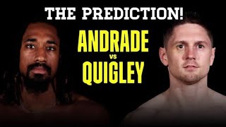 DEMETRIUS ANDRADE vs JASON QUIGLEY 🥊 Fight Prediction [upl. by Broeder370]