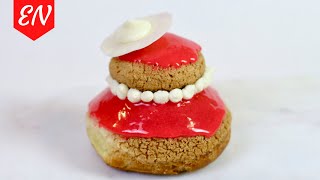 Rhubarb amp White Chocolate Religieuse Recipe  Mothers Day  Williams Kitchen [upl. by Fiel806]