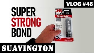 Glue Metal to Metal  Putty Creates Super Strong Bond  Vlog 48 [upl. by Luna]