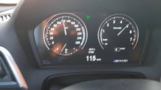 BMW M140i Acceleration 100200 kmh [upl. by Enivid629]