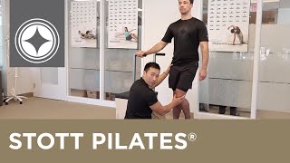 Exercise of the Month  STOTT PILATES® Rehab Footpress on Longbox [upl. by Meehsar]