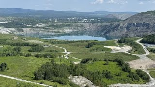 La métamorphose verte de l’ancienne mine Lac d’amiante à Thetford Mines [upl. by Capp]