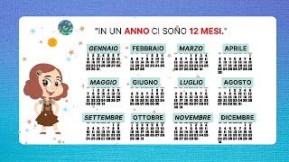 IL CALENDARIO I MESI E LE STAGIONI [upl. by Edwyna]