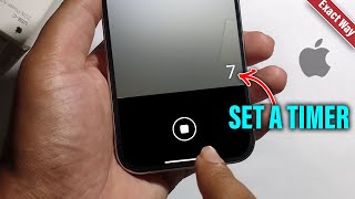 iPhone 1616 Pro How to Set a Camera Timer [upl. by Klein]