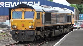 66750 Wagon Runaround in Andover Sidings  7621 [upl. by Constancia]