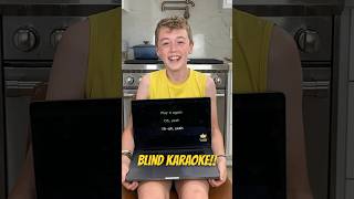 Blind Karaoke  Taylor Swift version 🎤  Ballinger Family blindkaraoke challenge familygamenight [upl. by Saref]