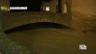 ALLUVIONE EmiliaRomagna il sindaco di Modigliana quotHo detto ai cittadini di salire ai piani altiquot [upl. by Ahsela338]