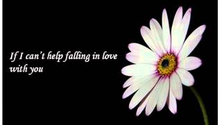 Cant help falling in love with lyrics Sam Milby version [upl. by Fong]