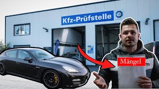 Unerwartete Probleme beim TÜV Darf der Panamera SO auf die Straße [upl. by Miah492]