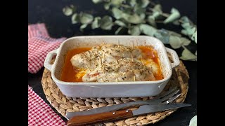 Receta de Pechugas de Pollo Rellenas al Horno l celestedelabanda [upl. by Dowling]